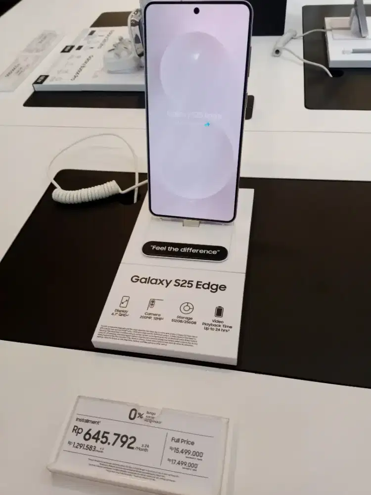 Samsung galaxy S25 edge ada promo cicilan ringan