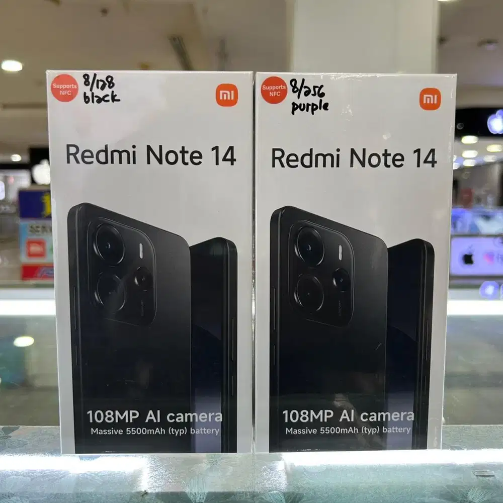 Redmi Note 14 8/256GB Garansi Resmi