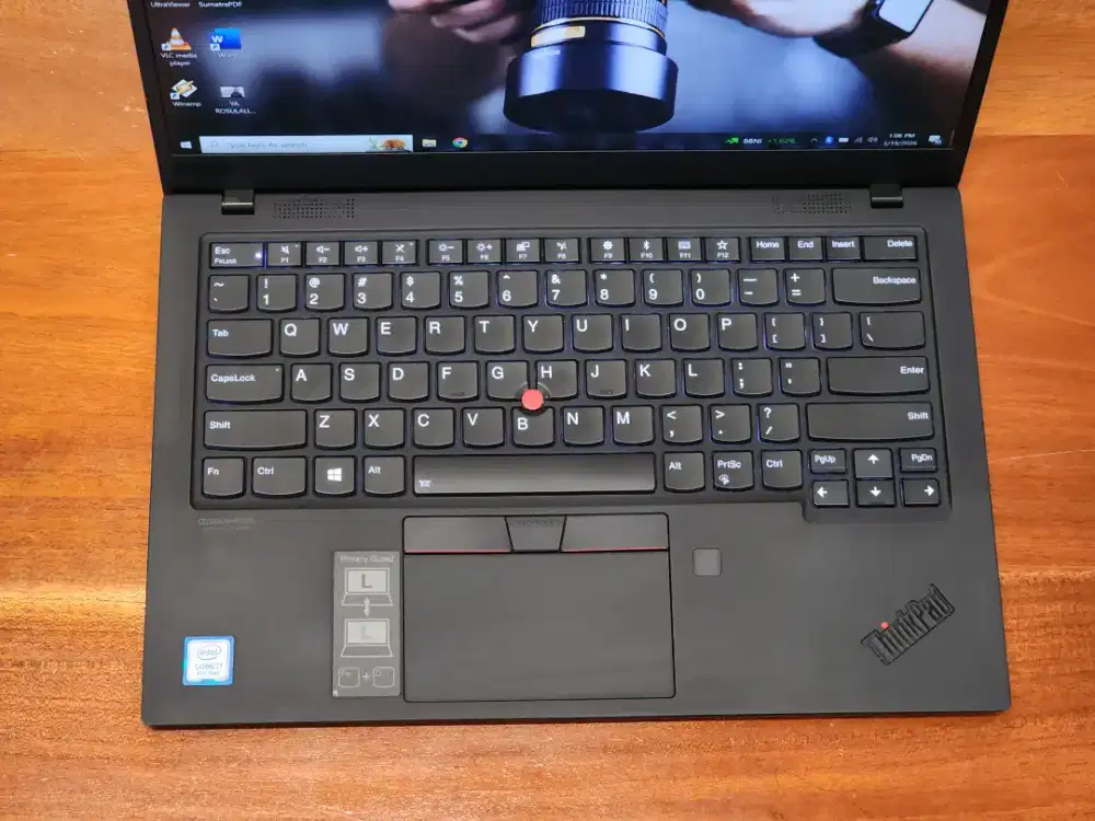 Premium! Lenovo X1 Carbon with Privacy Display Core i7 8th SSD 512GB