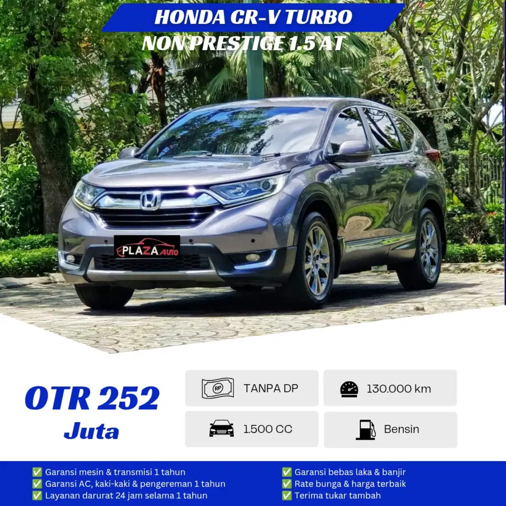 Honda CR-V 2017
Turbo Non Prestige 1.5 Automatic