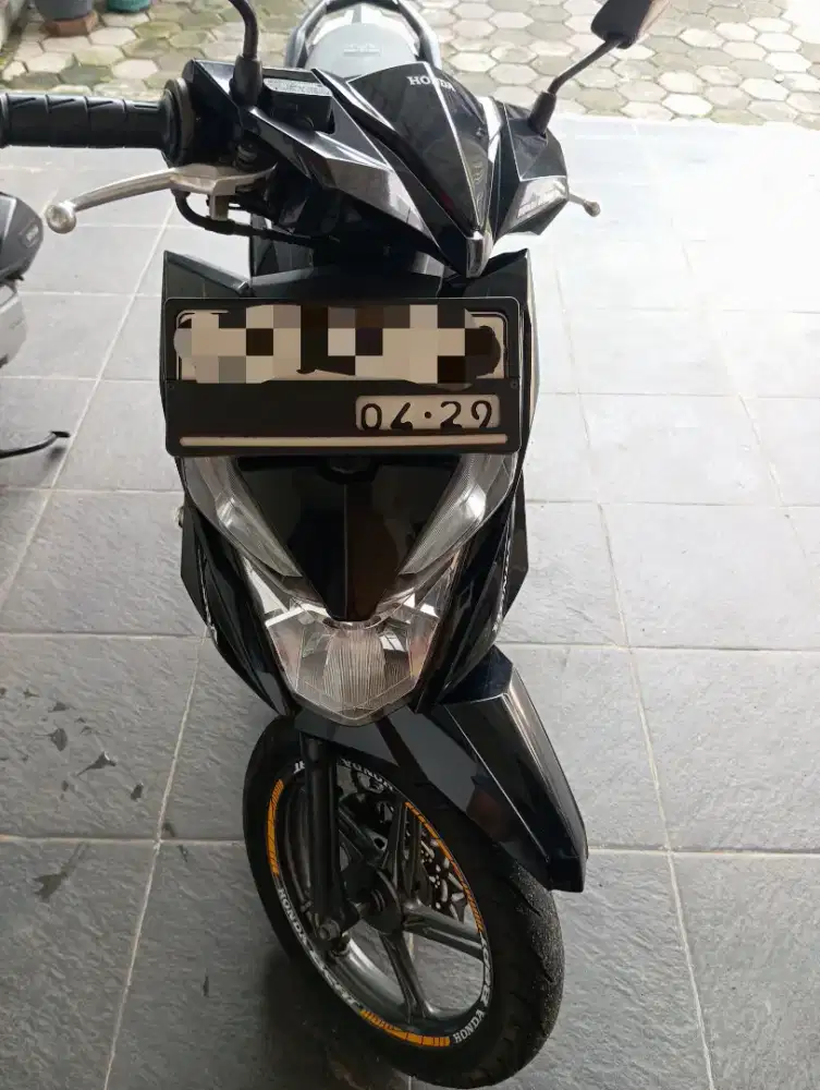 Beat FI ECO 2019 Warna Garage Black