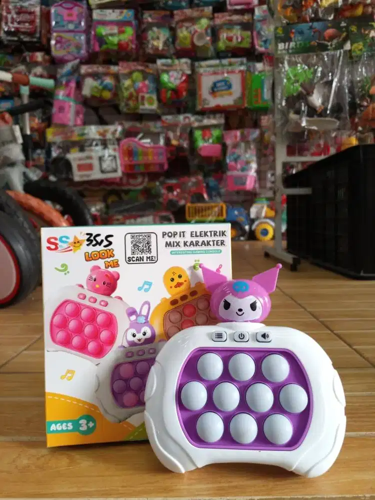 mainan anak popit baterai