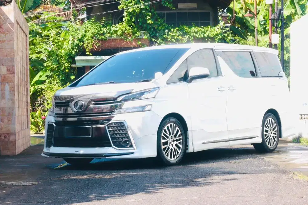 Toyota vellfire ZG alphard 2016 mulus