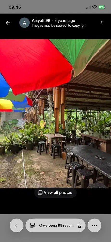 Waiters rumah makan daerah ragunan