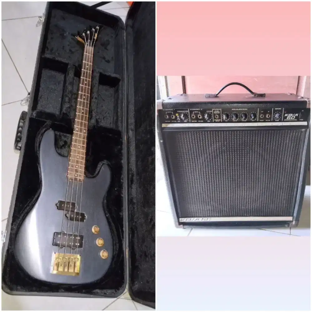 pketan bass ori suzuki jpan dan ampli peavey ori usa mantap