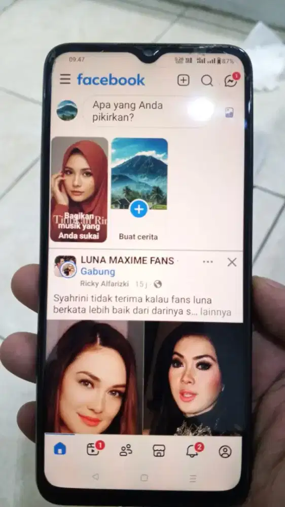 Dijual murah hp Oppo a77s Ram 8/128 GB no minus