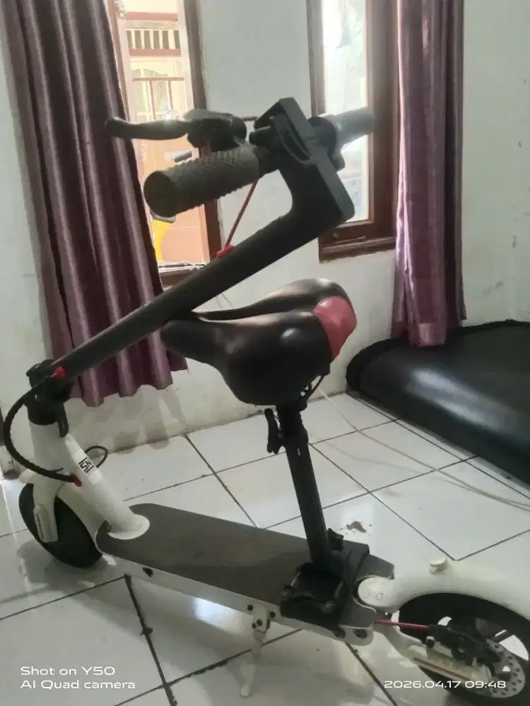 Sekuter listrik exotic + tempat duduk