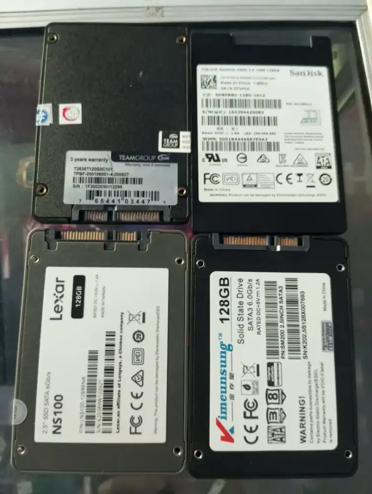 Ssd sata 128gb second