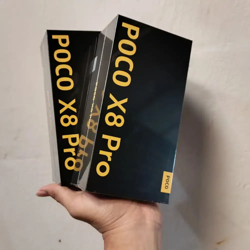 Poco X8 pro 5G 12/512 new/baru ( setara f7 redmi note 15 14 plus f8 )