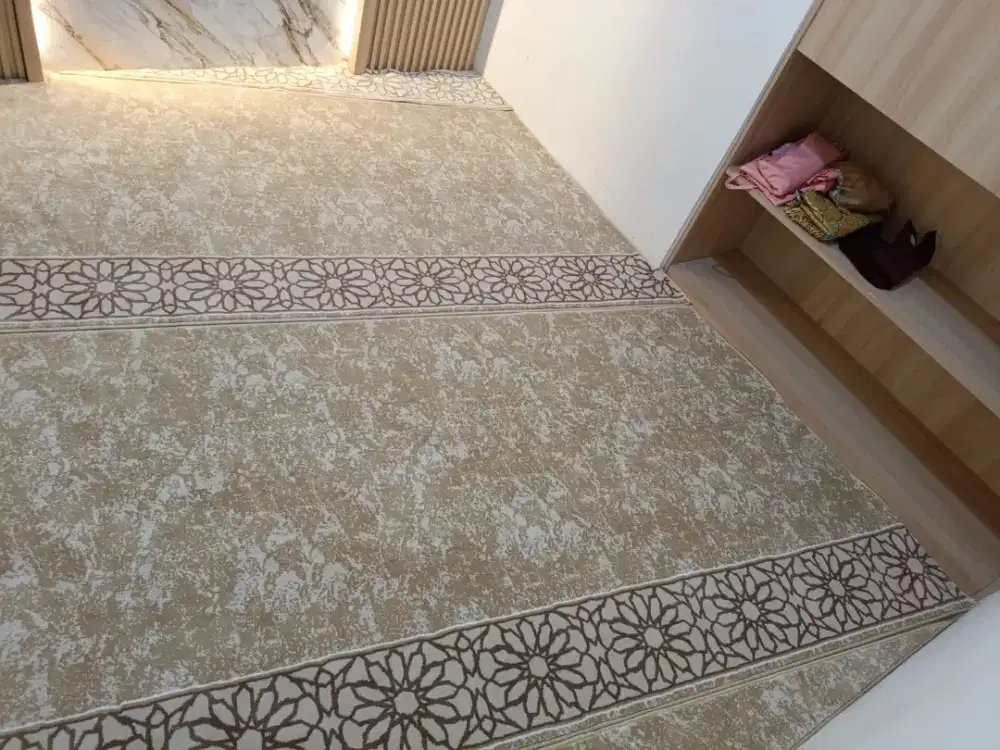 Karpet Masjid Beige Tipe Al Imam Tebal Dan Murah