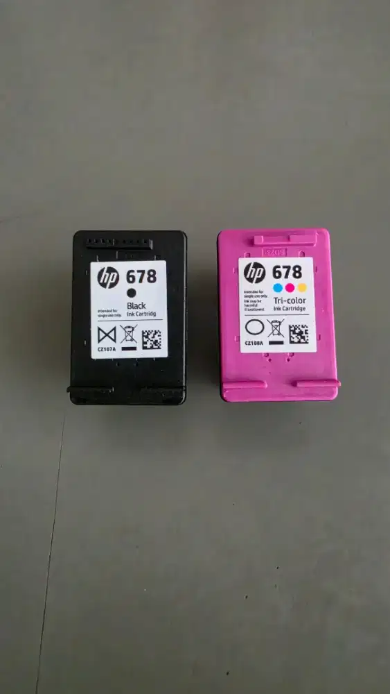 Cartridge HP 678 bekas
