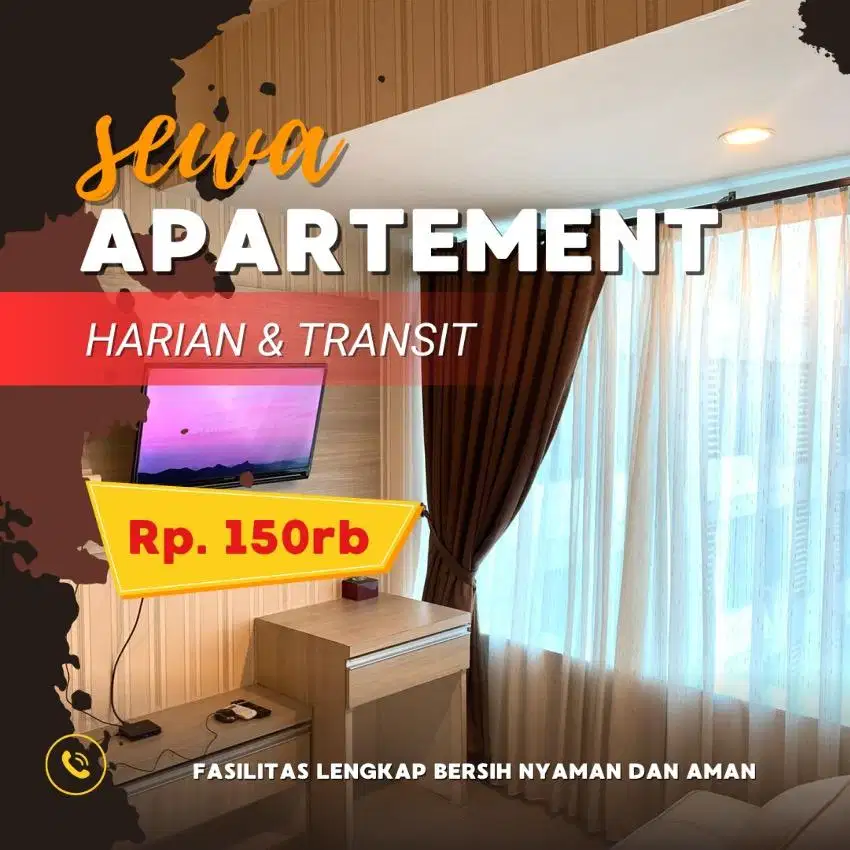 SEWA APARTEMEN MUTIARA BEKASI HARIAN/TRANSIT TERKURAH