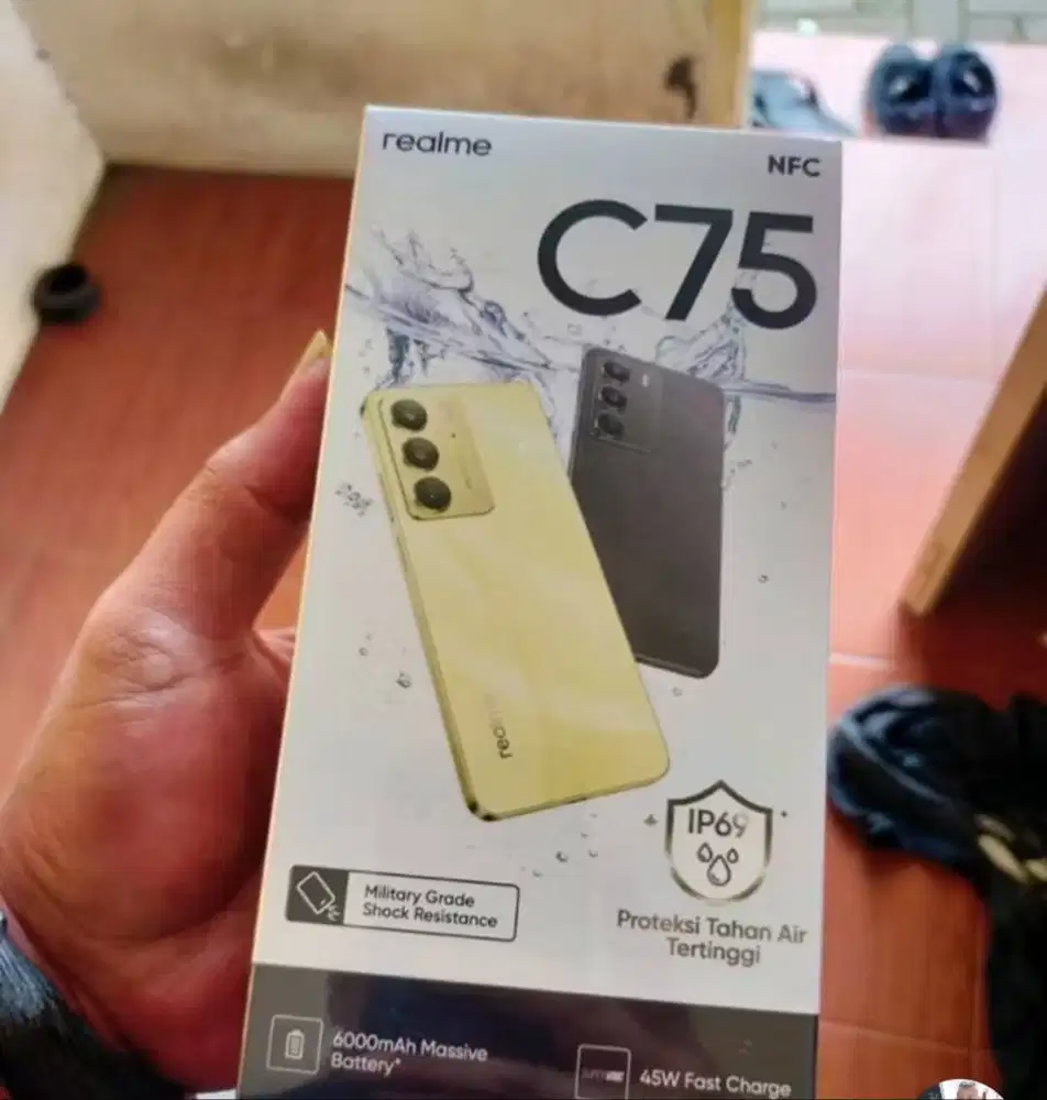 NEW REALME C75 RAM 8GB+16GB/256GB