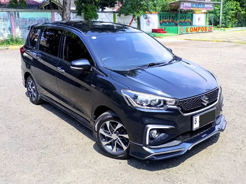 Suzuki Ertiga GT Sport AT Matic 2020 2021 gl gx Low KM FULL ORI hitam