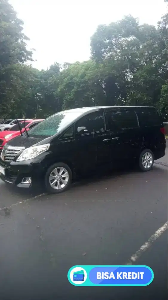 Alphard nik 2014 matic hitam