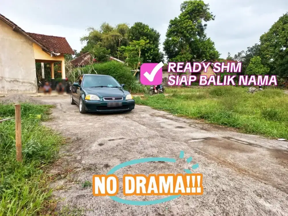 Tanah kavling 350m dari jalan raya Kebon Agung Belakang SMK N 1 Seyegan Lokasi Tirtoadi Mlati Sleman.JK4019