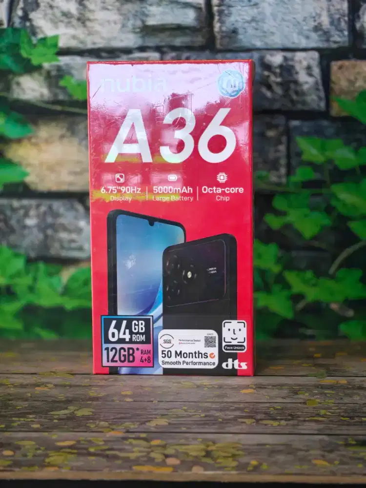 NUBIA A36 8/64 SATU JUTAAN AJA