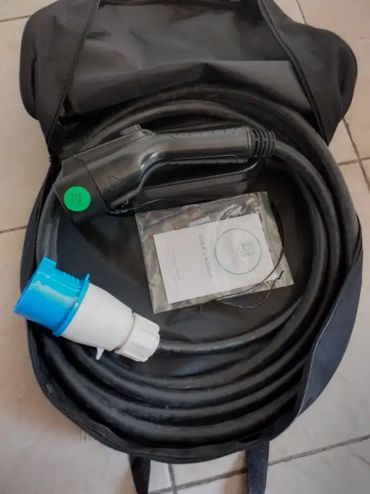 Charger EV portable 6.6KW support adjustable 8-32A (Type 2)