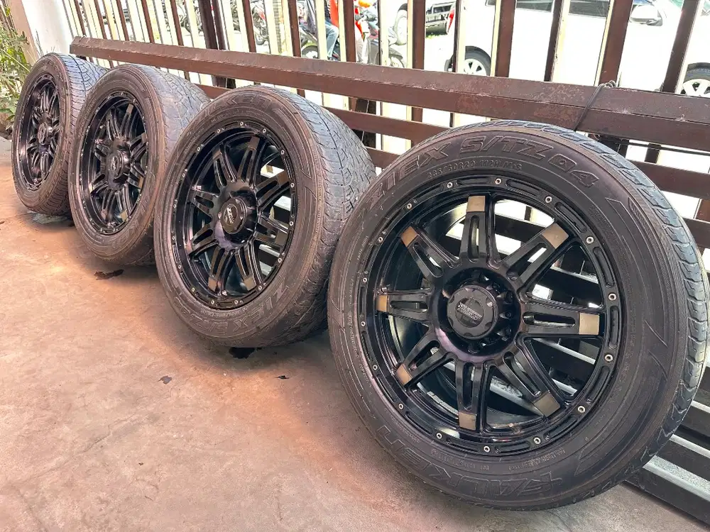 Velg racing R20 ex pajero veleg SSW HSR pelek fortuner vrz crv velek