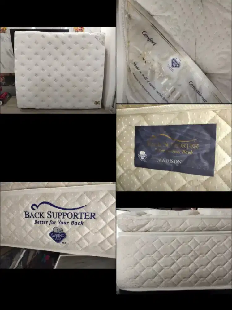 matras spring air tipe madison, baru 16-18juta