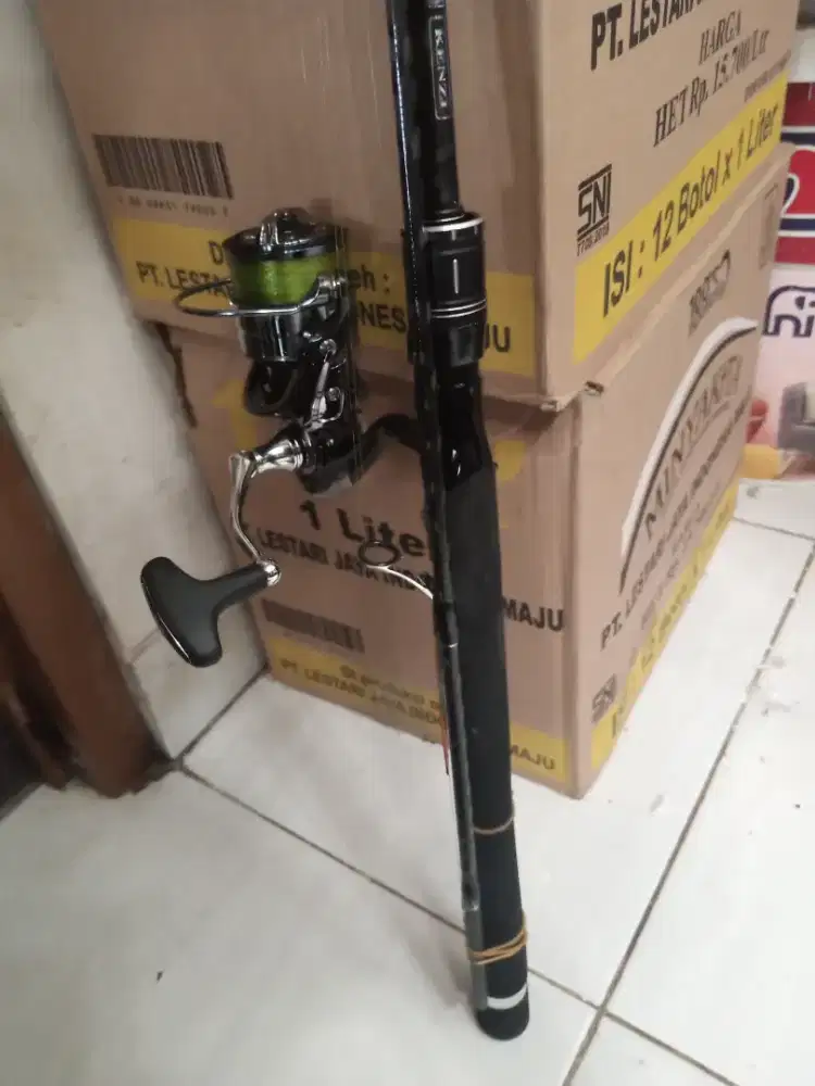 Kenzi jakcson pro 2 180 10/20 lbs + reel kenzi orion uk 2000