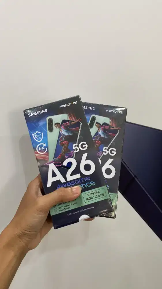 Redy Samsung galaxy A26 5G 8/256 NEW Garansi resmi 1thn