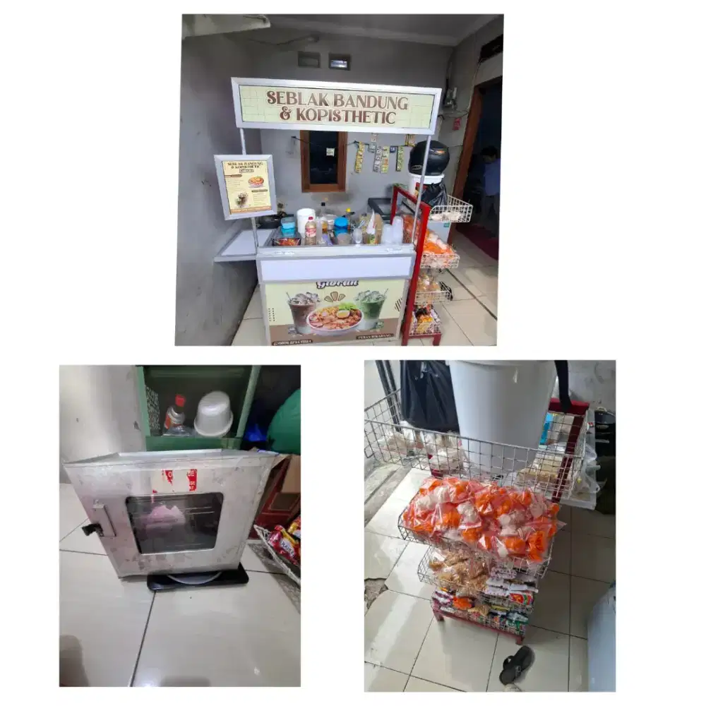 Booth perlengkapan usaha