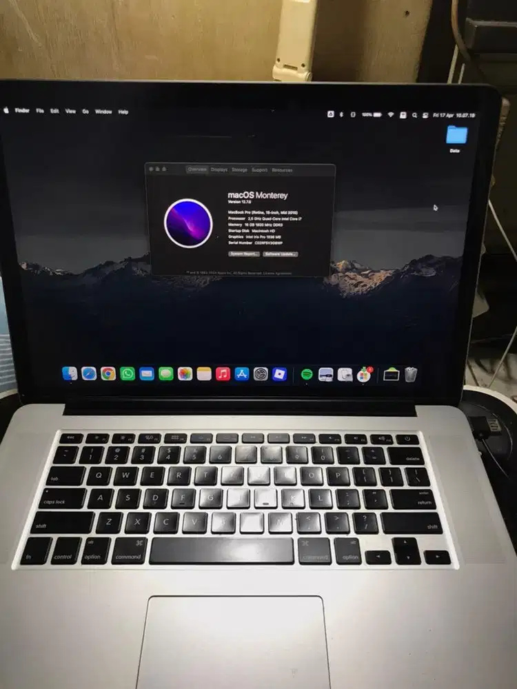MacBook Pro Mid 2015 15 inch Fullset