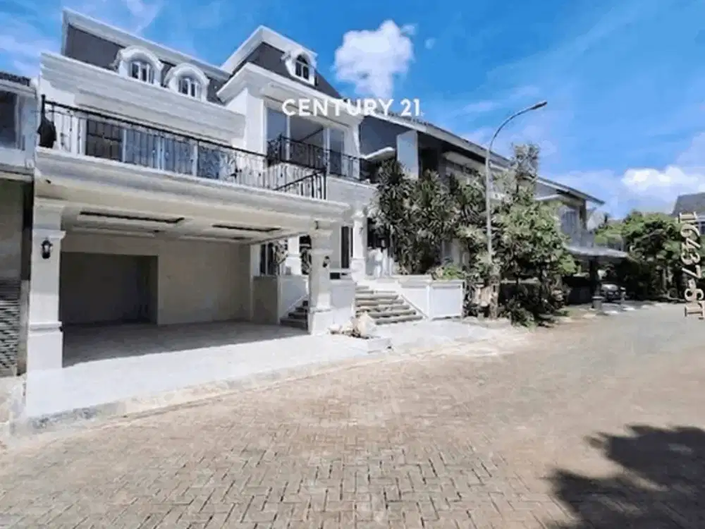 Dijual rumah brand new model American Classic depan taman dalam Cluster Kebayoran Bintaro