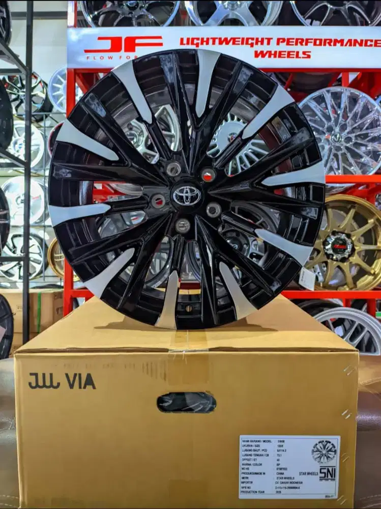 Velg alphard 2025 R18 Pcd 5x114  Lbr 8 Et 40