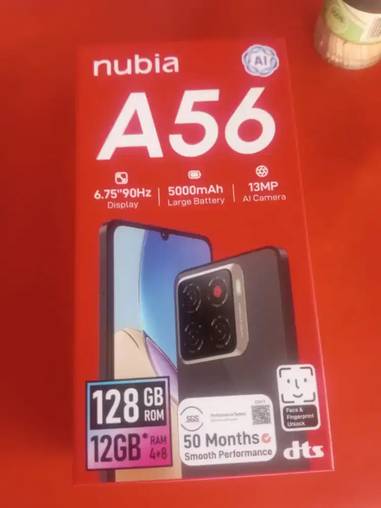 Nubia A56 masih baru sebulan