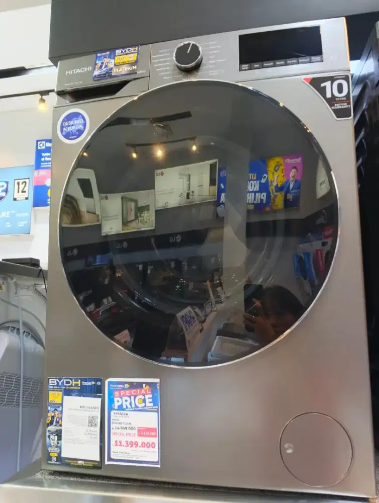 CICILAN TANPA KARTU KREDIT LOADING WASHER HITACHI