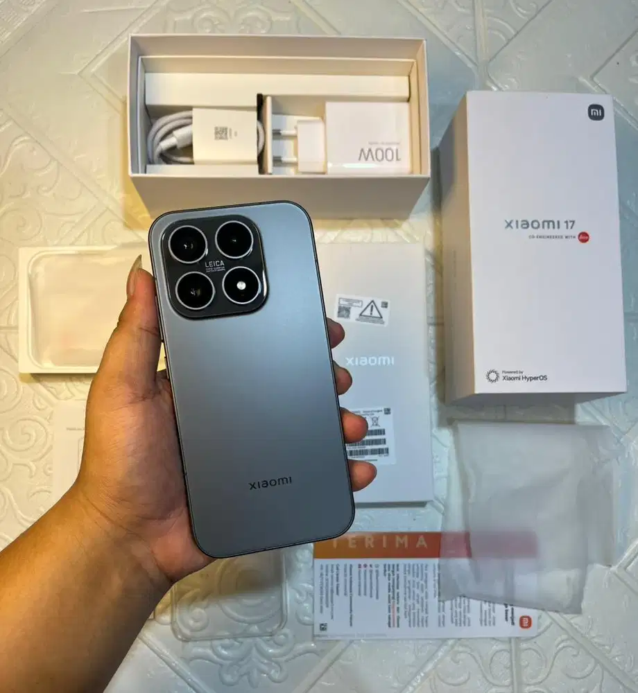 Xiaomi 17 Ram 12/512 Fullset like new