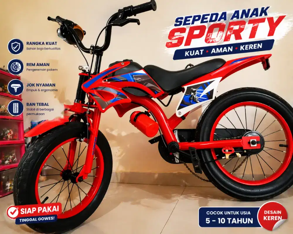 sepeda anak sporty