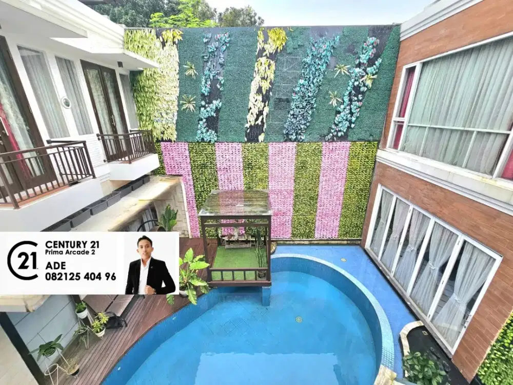 Rumah Mewah 3 Lantai dengan Kolam Renang di Sektor 9 Bintaro LR-17794