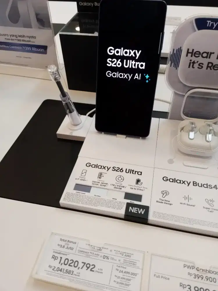 Galaxy S26 Ultra ada promo cicilan ringan