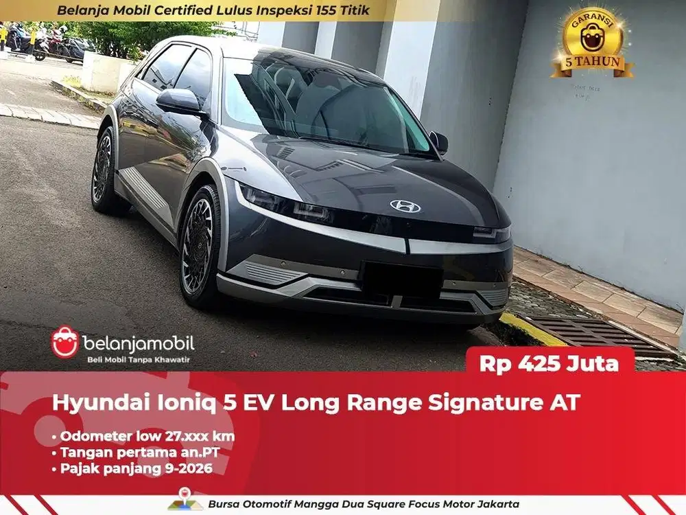 [ LOW KM 27RB ] Hyundai Ioniq 5 Long Range Signature EV 2022/2023