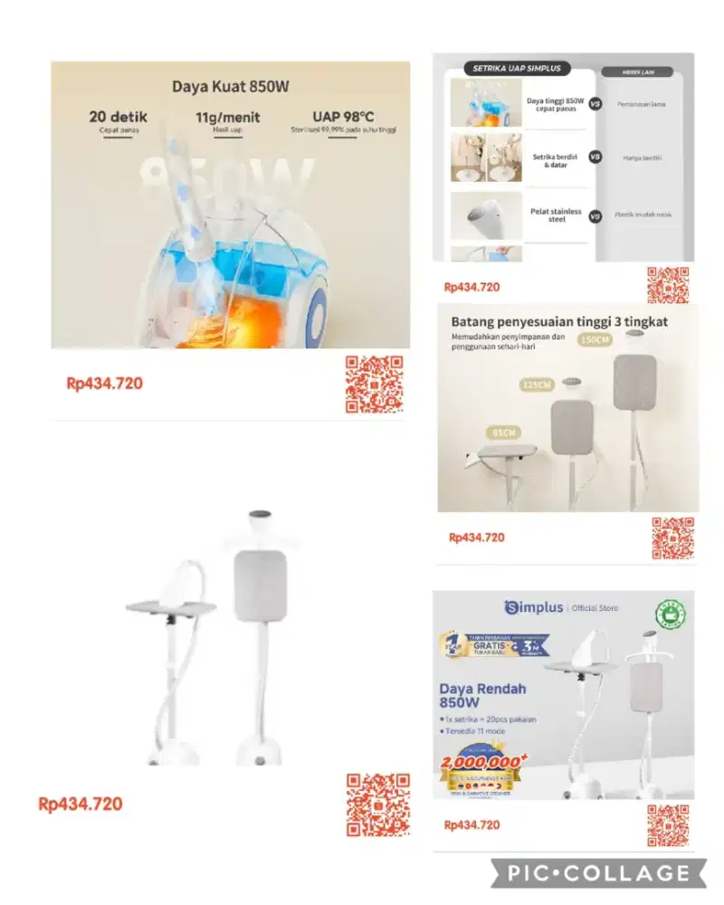 SETRIKA UAP SIMPLUS 1.8L