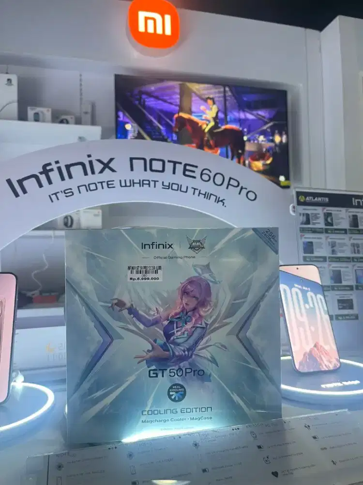 Infinix GT 50 PRO 12/256gb ATLANTIS DAHSYAT