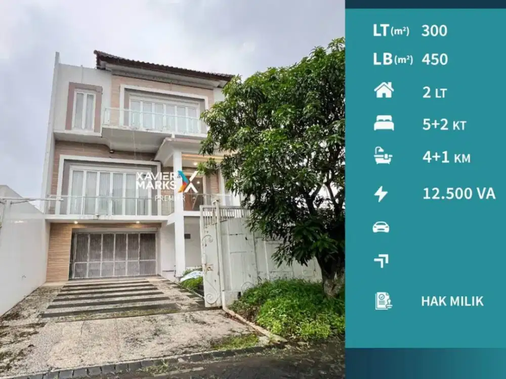 Dijual Rumah 2 Lt di Greenwood Araya Blimbing Malang Cantik Elegan