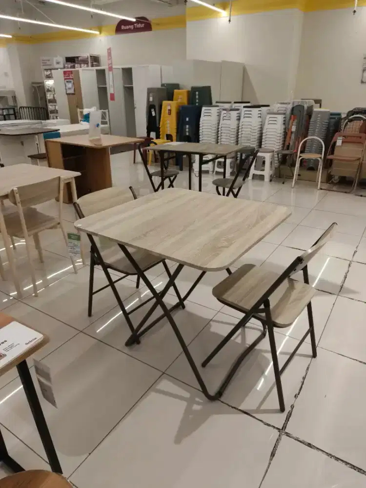 Meja makan 2 kursi
