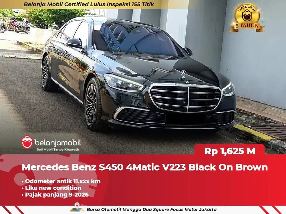 [ LOW KM 11RB ] Mercedes Benz Mercy S450 S 450 4Matic V223 2022/2023