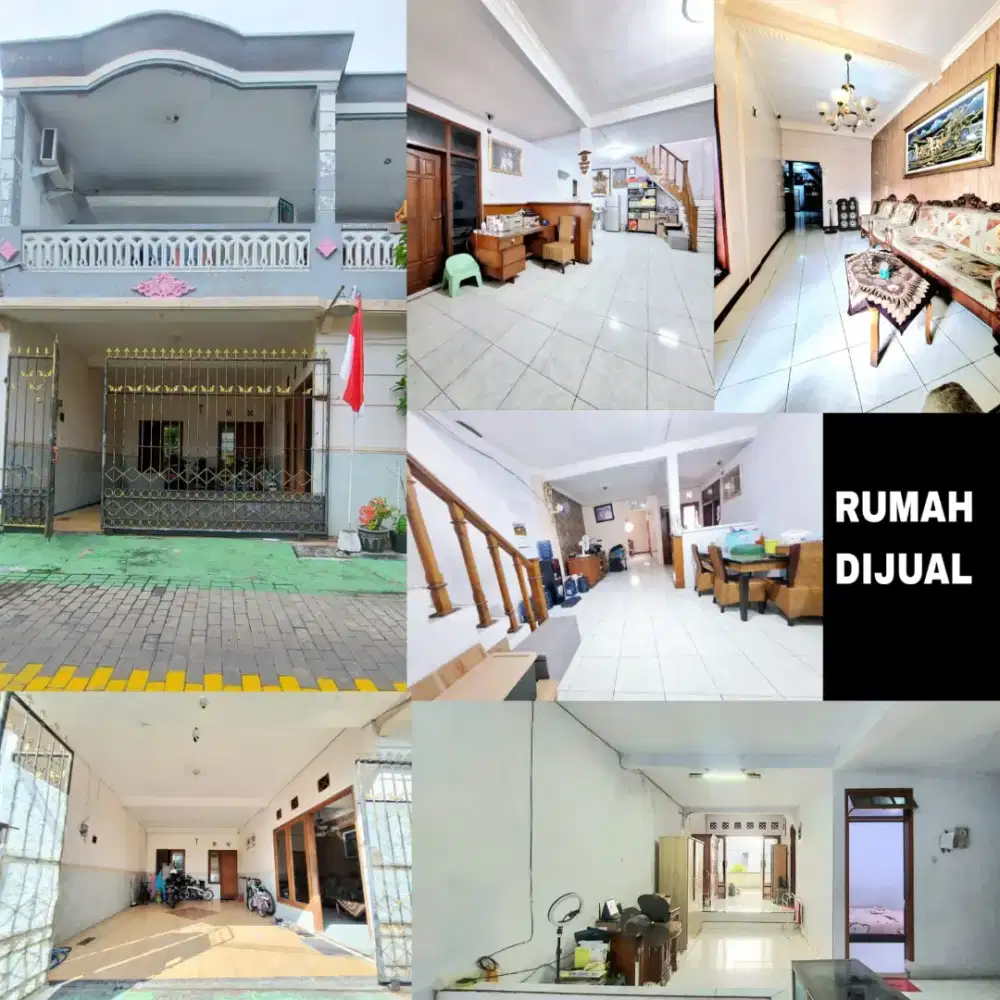 DIJUAL RUMAH 2LANTAI MURAH (FULL BANGUNAN)NEGO TIPIS