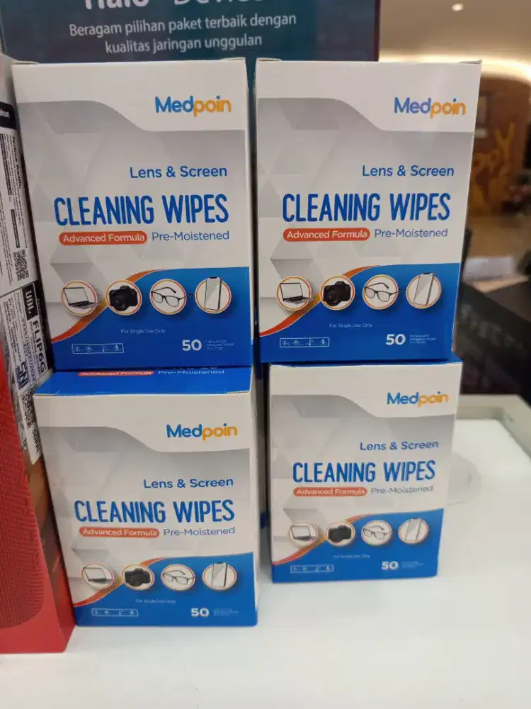 Ready cleaning wipes