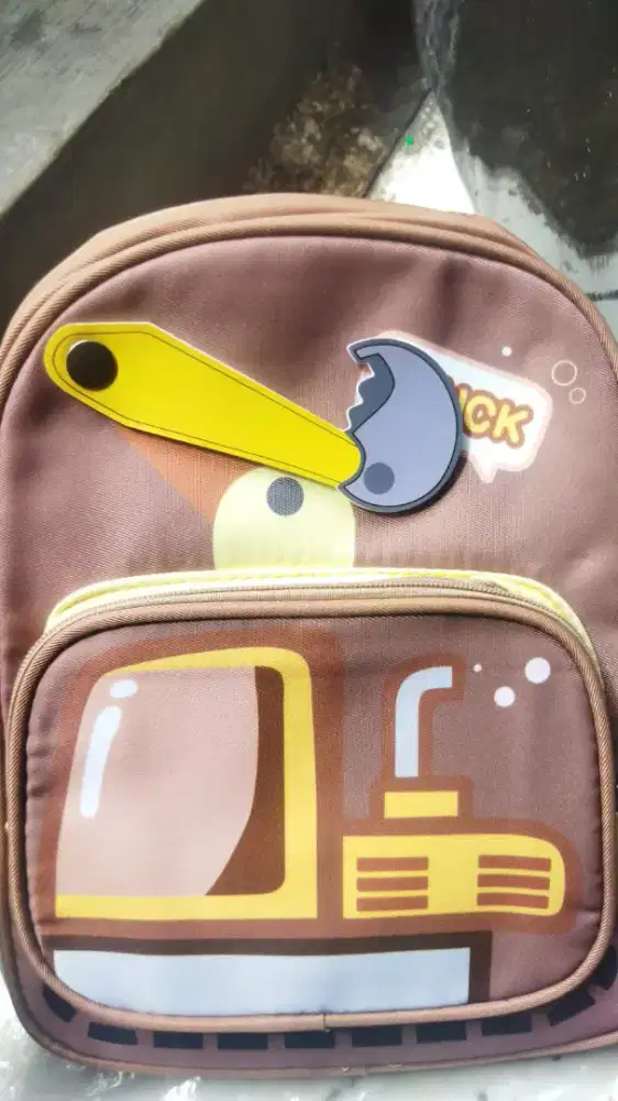 Tas anak laki baru warna coklat