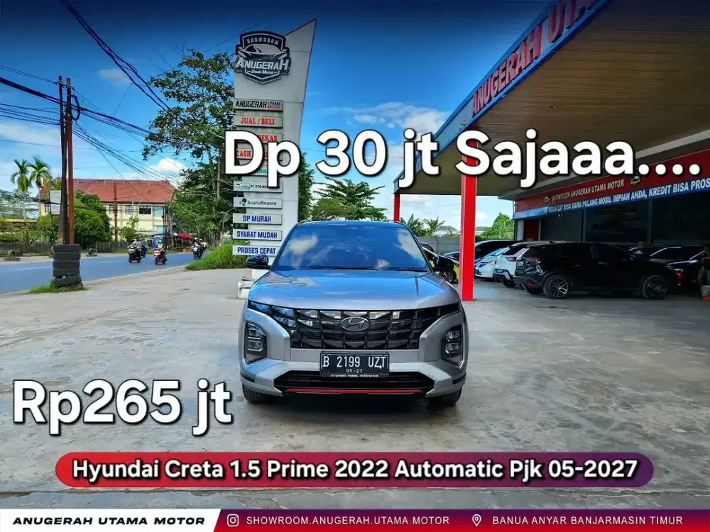 Dp30jt Hyundai Creta Prime 2022 Automatic Pjk 05-2027