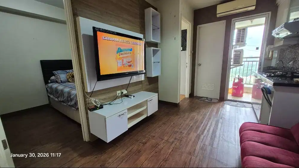 DISEWAKAN Apartemen Kalibata, Tower VIOLA 2 Kamar Furnish view Danau