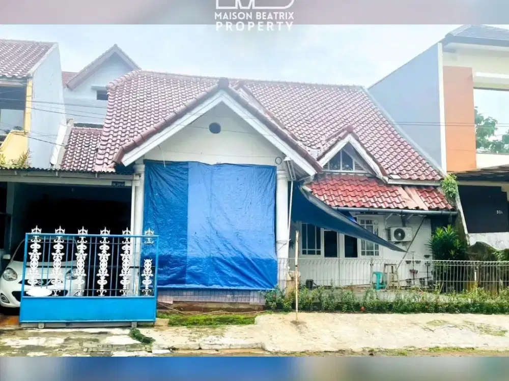 DIJUAL RUMAH 1 LT STRATEGIS DEKAT TOL JELUPANG - VILA MELATI MAS - TANGERANG