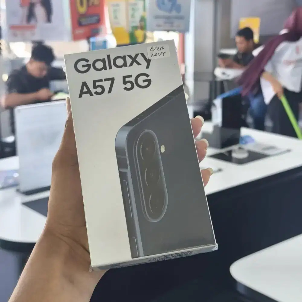 Ready lagi hp Samsung A57 warna lengkap bisa kredit serba 0%