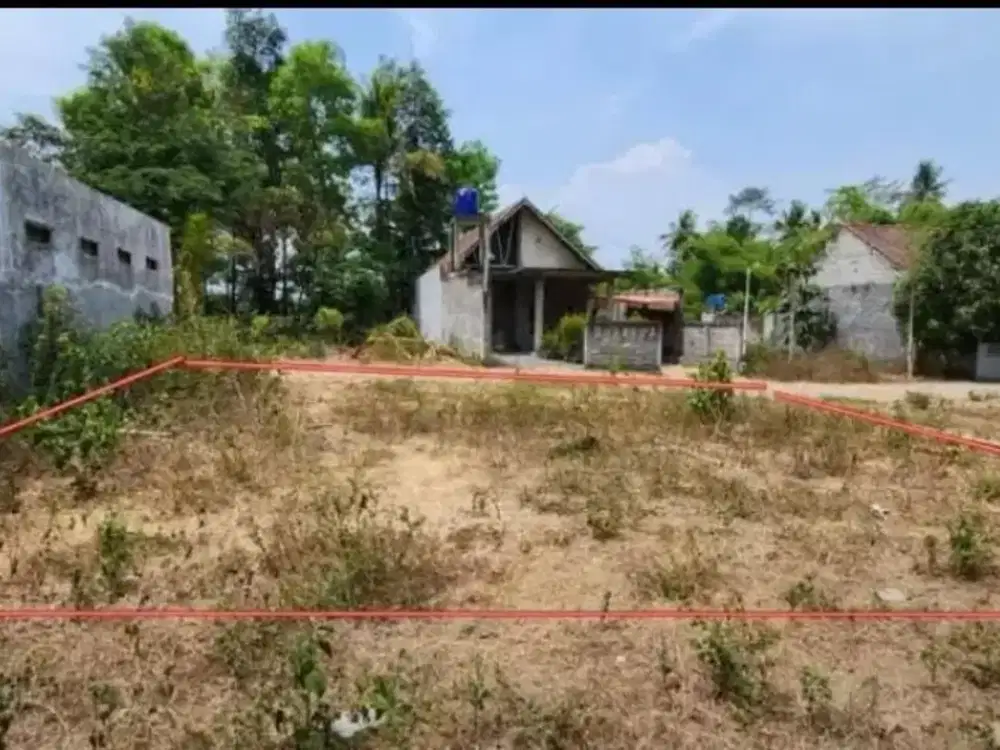 TURUN HARGA TANAH KAVLING SIAP BALIK NAMA DEKAT SMA 1 SEYEGAN AKSES MUDAH.JK4020